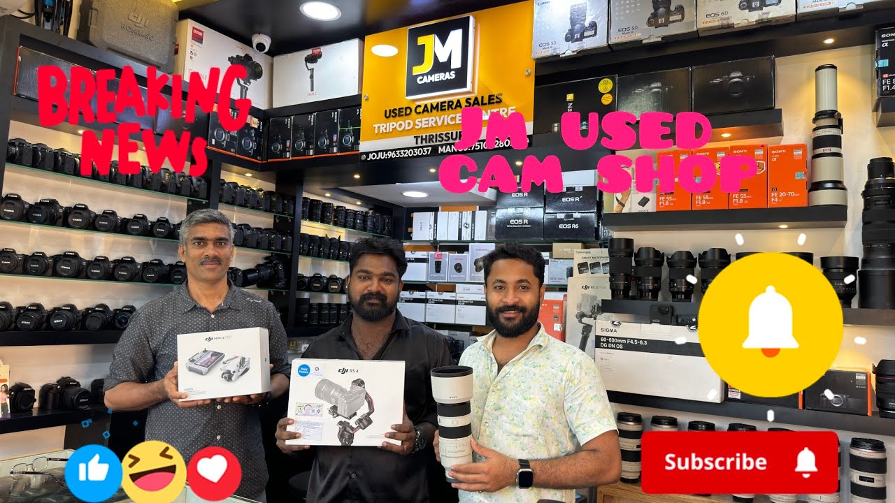 JM used camera shop thrissur trending camera electronic reels YouTube
