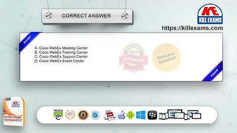 500-710 - Cisco Video Infrastructure Implementation Real Exam Questions by Killexams.com