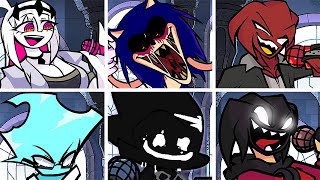 Friday Night Funkin' - VS ENTITY Nikusa But Every turn a Different Character Skin Mod Sings it