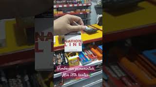 produk rokok terbaru dr PT sampoerna//Himbauan pemerintah ttg merokok
