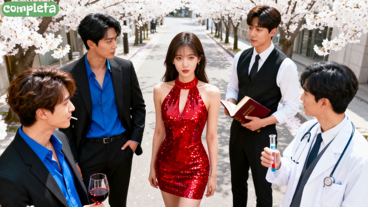 expulsada padres adoptivos, encontró su rica familia real¡a cuatro poderosos hermanos la adoran!