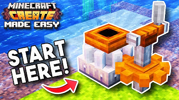 How to Get Started! | Minecraft Create Tutorial Episode 1