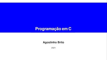 Programação em linguagem C - Hello, World!
