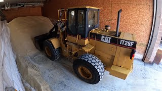 HOW WE FILL OUR INDOOR SALT BIN!
