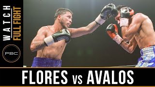 Flores vs Avalos FULL FIGHT: July 18, 2017 - PBC on FS1