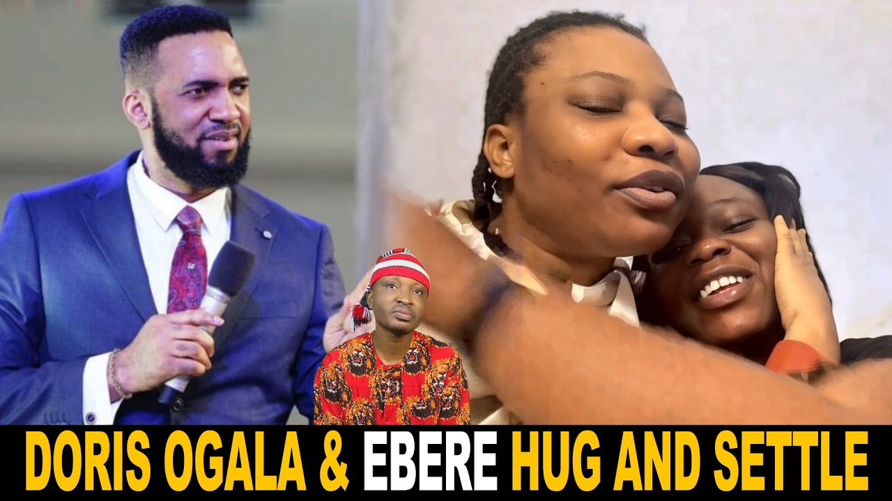 Pastor Chris Okafor Shake As Doris Ogala And Ebere Settle Fight & Hug