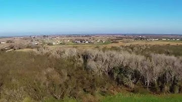 3DR IRIS+ in follow me orbit and above modes filming me fly the Trifecta from Hobbyking