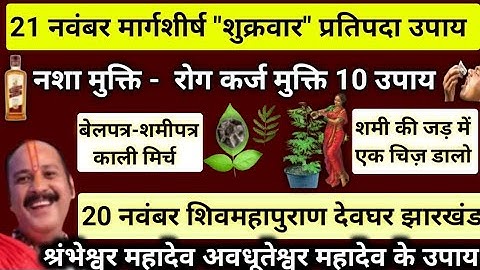 21 नवंबर शुक्रवार प्रतिपदा तिथि। 1 दीपक और बेलपत्र के वृक्ष का विशेष उपाय #pradeepmishra aaj ka upay