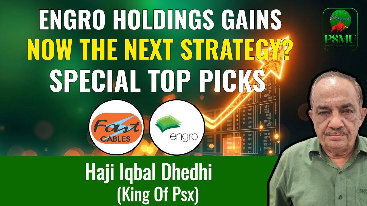 Engro Holdings Gained | What’s the Next Strategy | Iqbal Dhedhi | 10 Feb | PSMU 