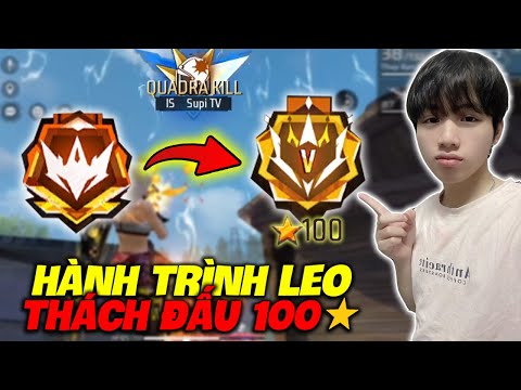 Video [FREE FIRE] HÀNH TRÌNH SUPI LEO RANK THÁCH ĐẤU TỬ... - youtube