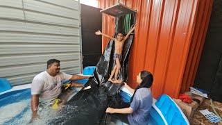 இப்படி ஒரு waterpark பாத்திருக்கீங்களா🔥 LowBudget indoor Waterpark in Tamil