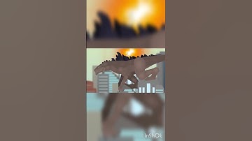 Ultra Godzilla Vs Zilla Short // Stick Nodes pro // #sticknodes #animation #godzilla #godzilla1998