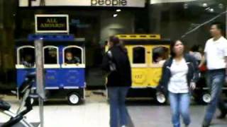Stratford Square Mall Trackless Train Ride Grand Opening