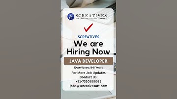 Java Developer Job Openings | Latest Jobs 2023