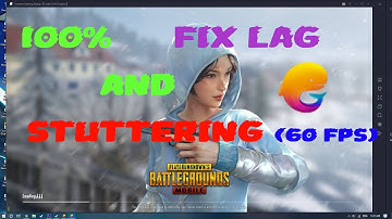 FIX LAG AND STUTTERING in PUBG MOBILE tencent 0.10.0 SNOW MAP