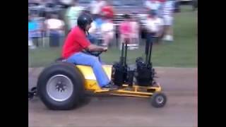 Garden Tractor Pull Amishville USA Memorial Weekend 1991