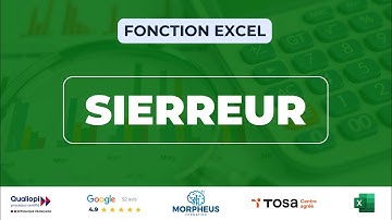 Comment utiliser la fonction SIERREUR sur Excel ?