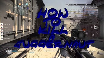 How to Kill Juggernaut.. Call of Duty: Ghosts