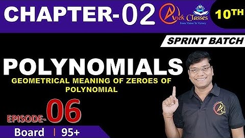 Polynomial Chapter Day 6 | Board Crash Course | Class 10 Maths Sprint | Kuldeep Sir@anekclasses
