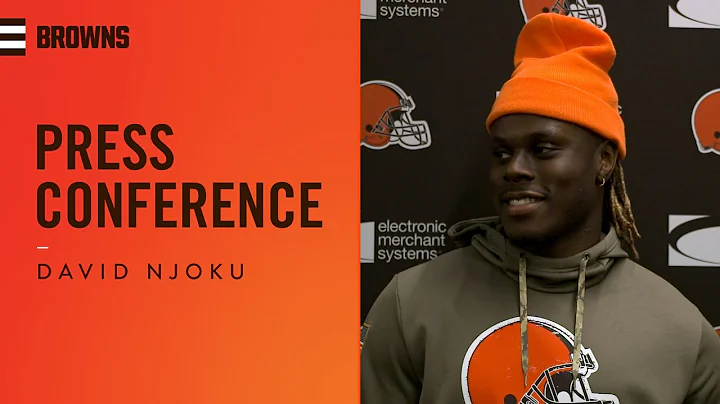 David Njoku: "It's football, we're in the cold, it...
