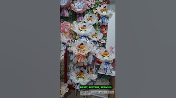 buket wisuda & buket uang #bungawisuda #buketuang #moneybouquet