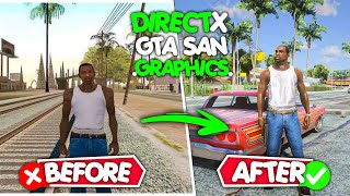 🔥How To Remaster GTA San Andreas - 2022 ✅| GTA San Direct X 2.0 [ Best Realistic Graphics Mod!! ]