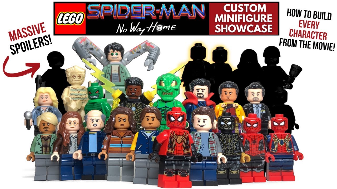 LEGO Spider-Man: No Way Home Custom Minifigure Showcase 