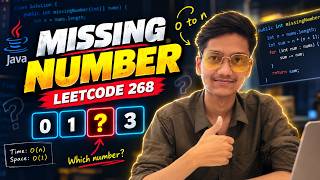 Full LeetCode 268: Missing Number in Java O(n) | Explained in hindi News