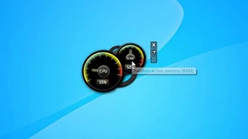 CPU Meter 3 Widget for Windows 7
