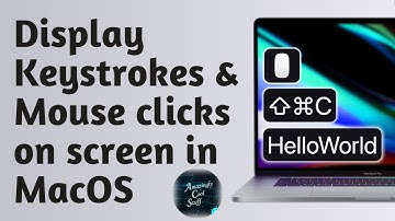 Show Keystrokes & Clicks on Screen (So Easy!) | MacOS Magic✨💻 11.ai