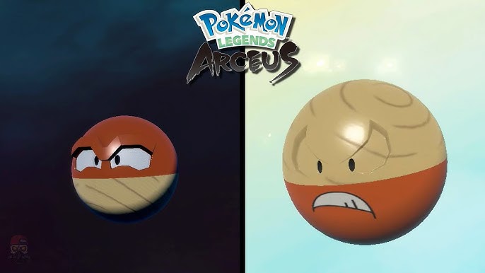 Voltorb de Hisui é apresentado para Pokémon Legends: Arceus