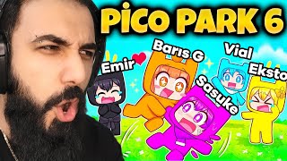 EN ÇOK EĞLENDİĞİMİZ BÖLÜM!! TÜM EKİP KAFAYI YEDİ!! PICO PARK!! | Barış Can