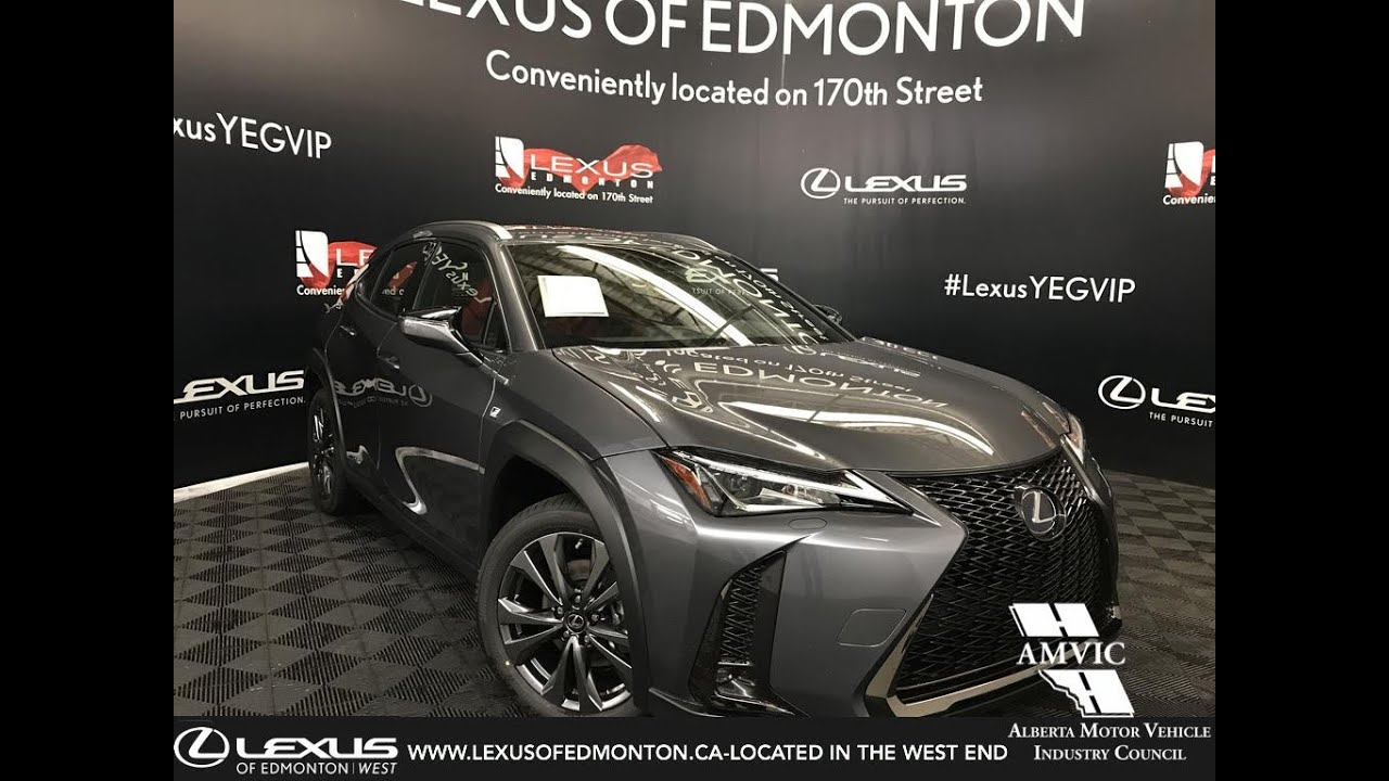 Grey 2019 Lexus UX 250H F Sport Series 1 Review - Downtown Edmonton ...