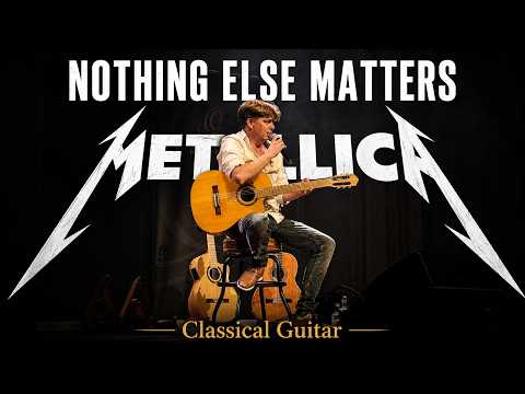 Metallica - Nothing Else Matters (Acoustic) | Classical Guitar Cover by Thomas Zwijsen
