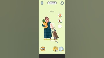 BRAIN UP LEVEL 296 GAMEPLAY VIDEO #SHORT