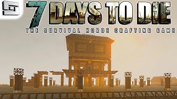 7 Days To Die Gameplay: MIDNIGHT BASE TOUR! (Alpha 11 Multiplayer Walkthrough )