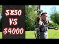 $850 vs $4000 Olympic Archery Recurve Bow Challenge - Does higher price mean better scores?