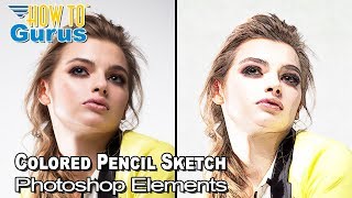 How You Can Make a Colored Pencil Sketch Effect with Photoshop Elements