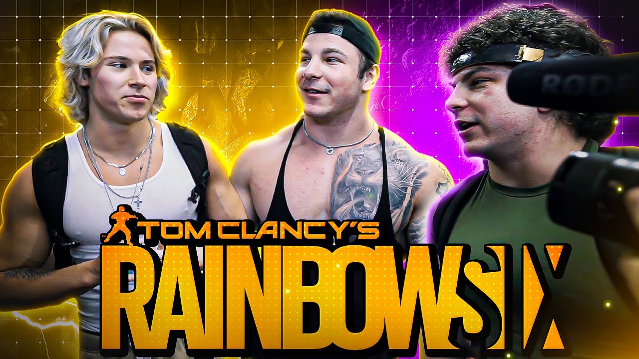 Bodybuilder Meat Heads Play Rainbow Six
