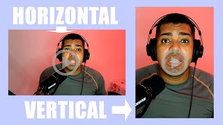 Como Convertir video Horizontal en Vertical para TikTok | Cambiar relacion Aspecto