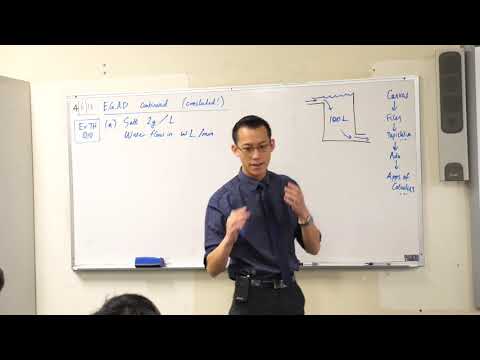 Growth & Decay - Saltwater/Freshwater Problem (1 of 3: Understanding the constants)