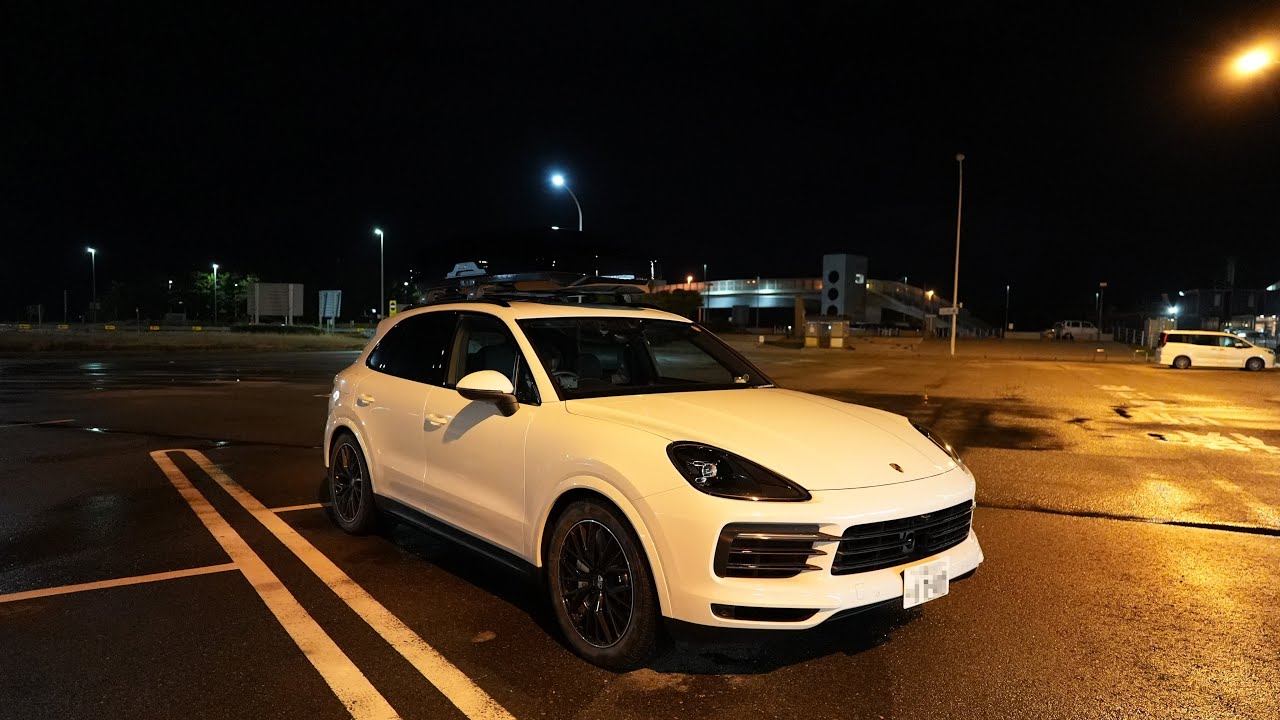 カイエンに乗ってスノボにGO！ 前編 - Porsche Cayenne - 車載動画