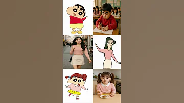 Crayon Shin Chan Real Life Shin Hiroshi Misae Nene Kazama Himawari Nohara Shorts Shinchan 
