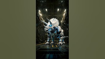TRICERATOPS ROBOT 🦖🤖🦖 #robot #robots #anime