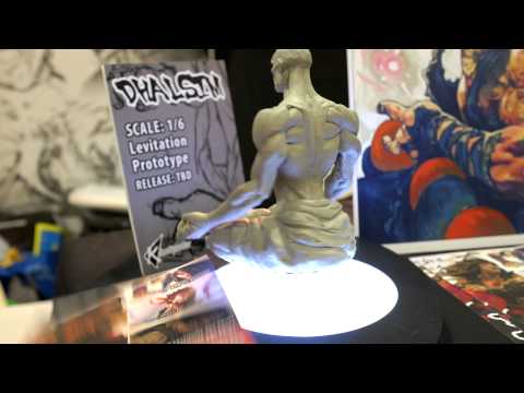 Floating Dhalsim prototype figure by Kinetiquettes