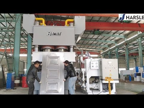 Security Steel Door Hot Press Machine from China manufacturer - HARSLE