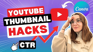 How I Design My YouTube Thumbnails in Canva | Thumbnail Hacks Tutorial
