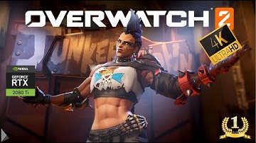⁴ᴷ⁶⁰OVERWATCH 2 - RTX 2080 Ti - i7-10700K 4.9GHz OC - Maximum Settings - GAMEPLAY BENCHMARK [4K]