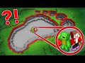 Mikey and JJ Found a Base Inside a Giant Footprint in Minecraft (Maizen)