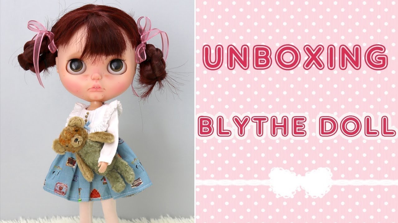 UNBOXING BLYTHE DOLL Custom -  My new Doll Bohemian Peace Blythe -  ♥ Daya Dolls ♥